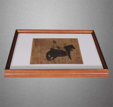 上海市书画装裱配框服务案例